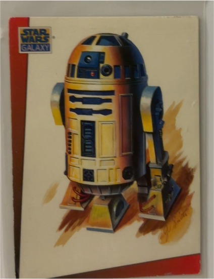 1993 Topps Star Wars Galaxy #12 R2-D2 — front