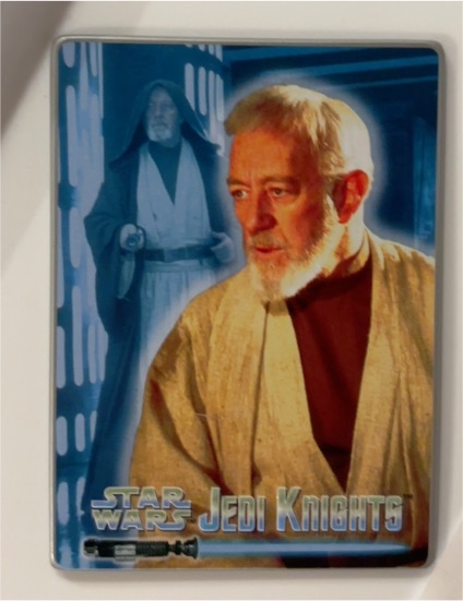 1997 Topps Star Wars Jedi Knights Obi-Wan Kenobi — front