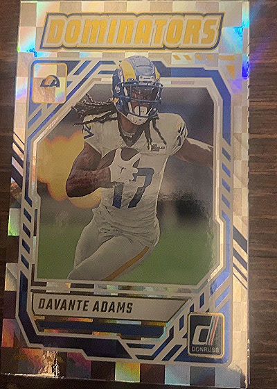 2025 Donruss Football Dominators #DOM-ADS Davante Adams — front