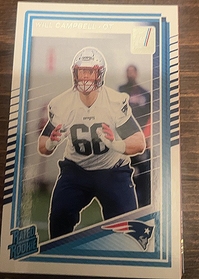 2024 Donruss Rated Rookie #RR-60 Will Campbell — front