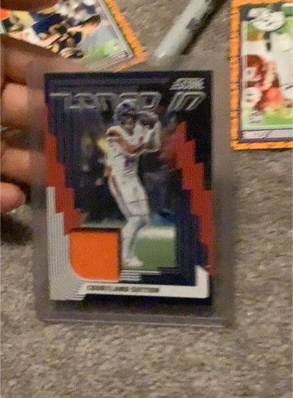 2025 Panini Score #ZON-CSN Courtland Sutton — front