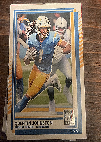2025 Panini Donruss #167 Quentin Johnston — front