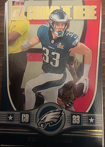 2025 Panini Donruss Champ Is Here #CIH-CDN Cooper DeJean — front