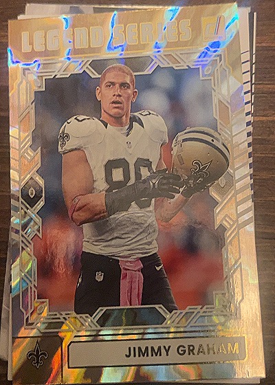 2025 Donruss #TLS-JGR Jimmy Graham Legend Series — front