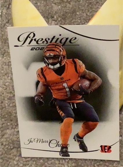 2023 Panini Prestige Ja'Marr Chase #1 Cincinnati Bengals — front