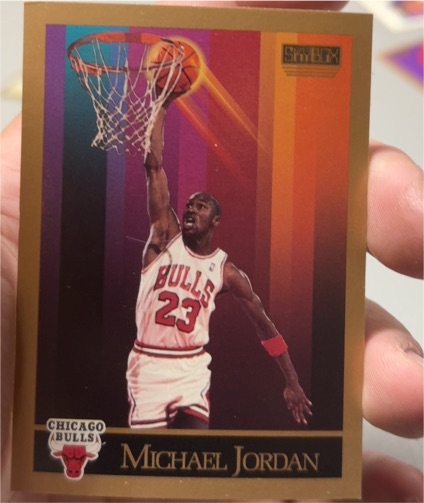 1990 Skybox #41 Michael Jordan — front
