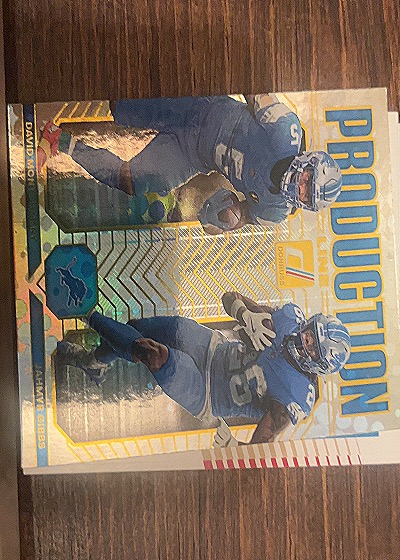 2023 Donruss Dominators #11 David Montgomery Jamaal Williams — front