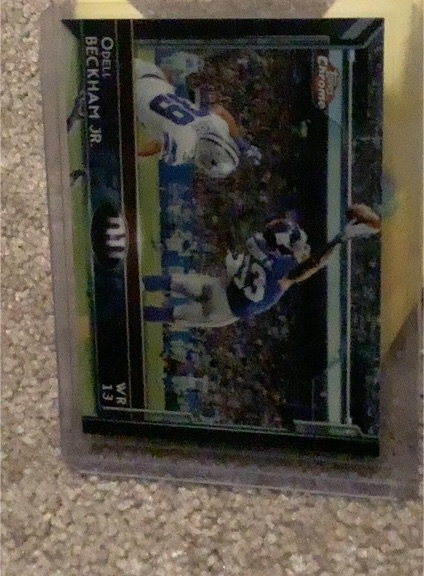 2015 Topps Chrome #18 Odell Beckham Jr. — front