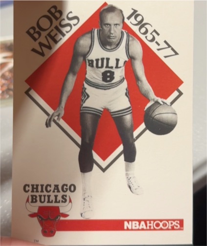 1990-91 NBA Hoops #346 Bob Weiss — front