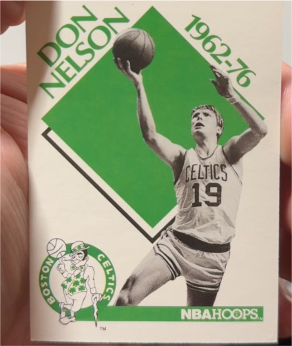 1990-91 NBA Hoops #345 Don Nelson — front