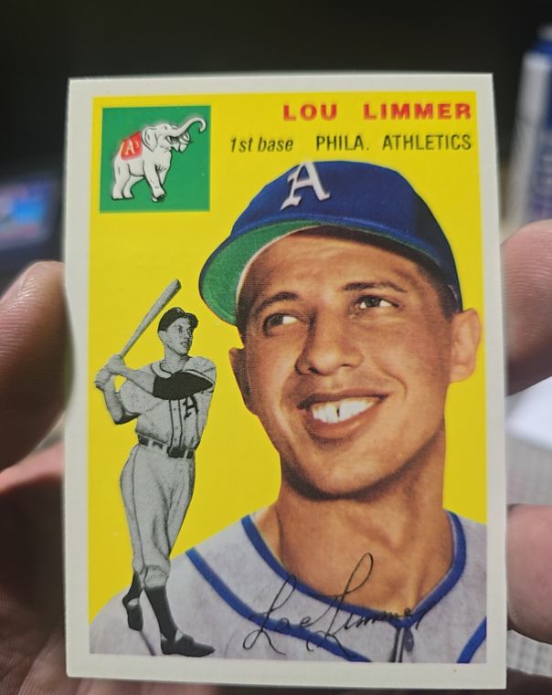 1954 Topps #232 Lou Limmer — front