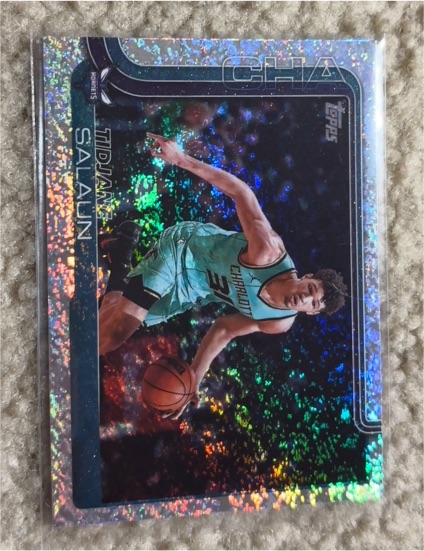 2025-26 Topps #71 Tidjane Salaun — front
