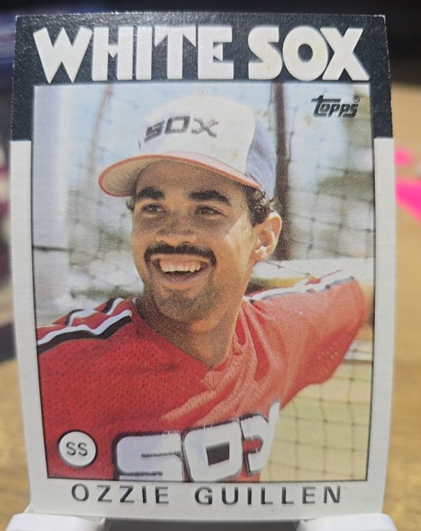 1986 Topps #254 Ozzie Guillen — front