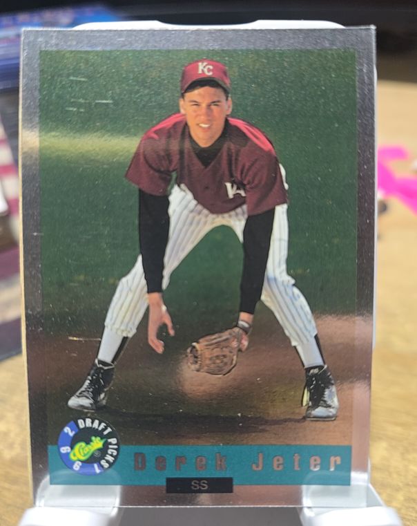 1992 Classic Draft Picks #BC6 Derek Jeter — front