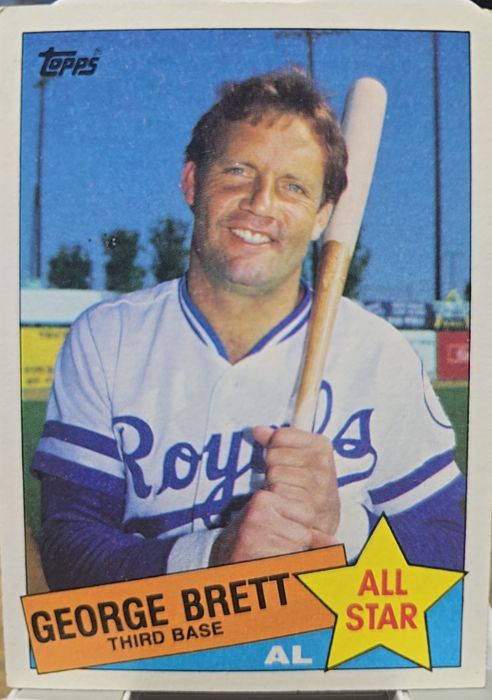 1985 Topps #703 George Brett — front