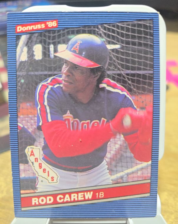 1986 Donruss #280 Rod Carew — front