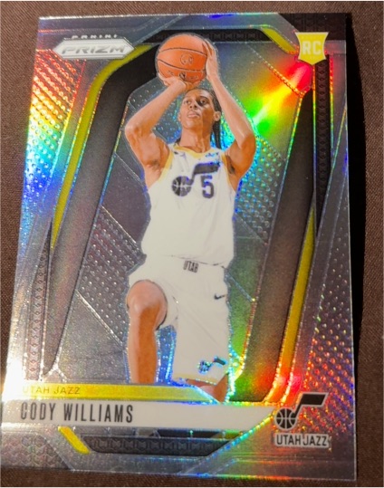 2024-25 Panini Prizm #232 Cody Williams — front