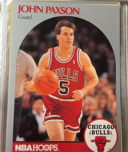 1990-91 Hoops #67 John Paxson — front
