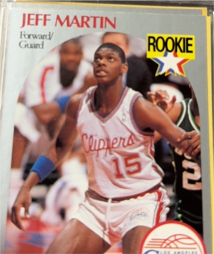 1990-91 Hoops #148 Jeff Martin — front