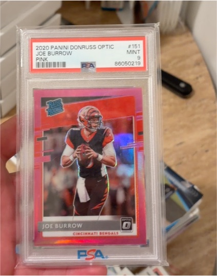 2020 Panini Donruss Optic #151 Joe Burrow — front
