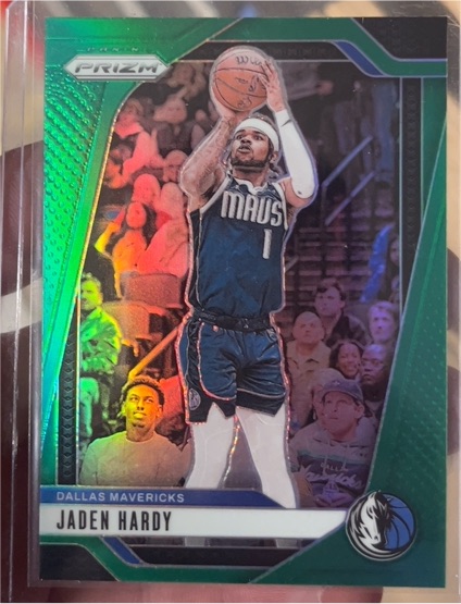 2024-25 Panini Prizm #128 Jaden Hardy — front