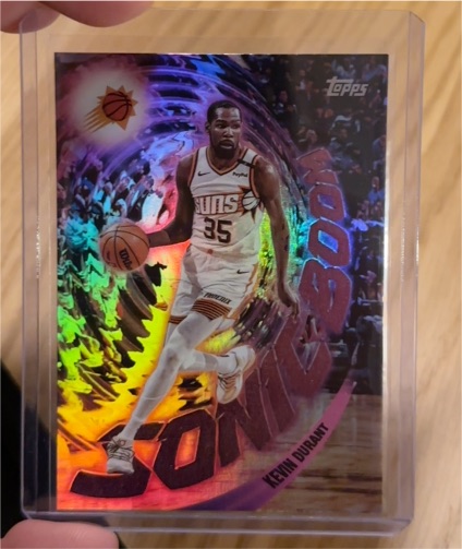 2025-26 Topps #SB-1 Kevin Durant Sonic Boom — front