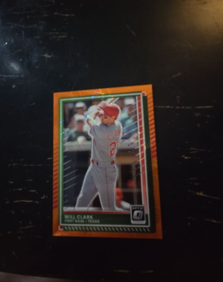 2025 Panini Donruss Optic #64 Will Clark — front
