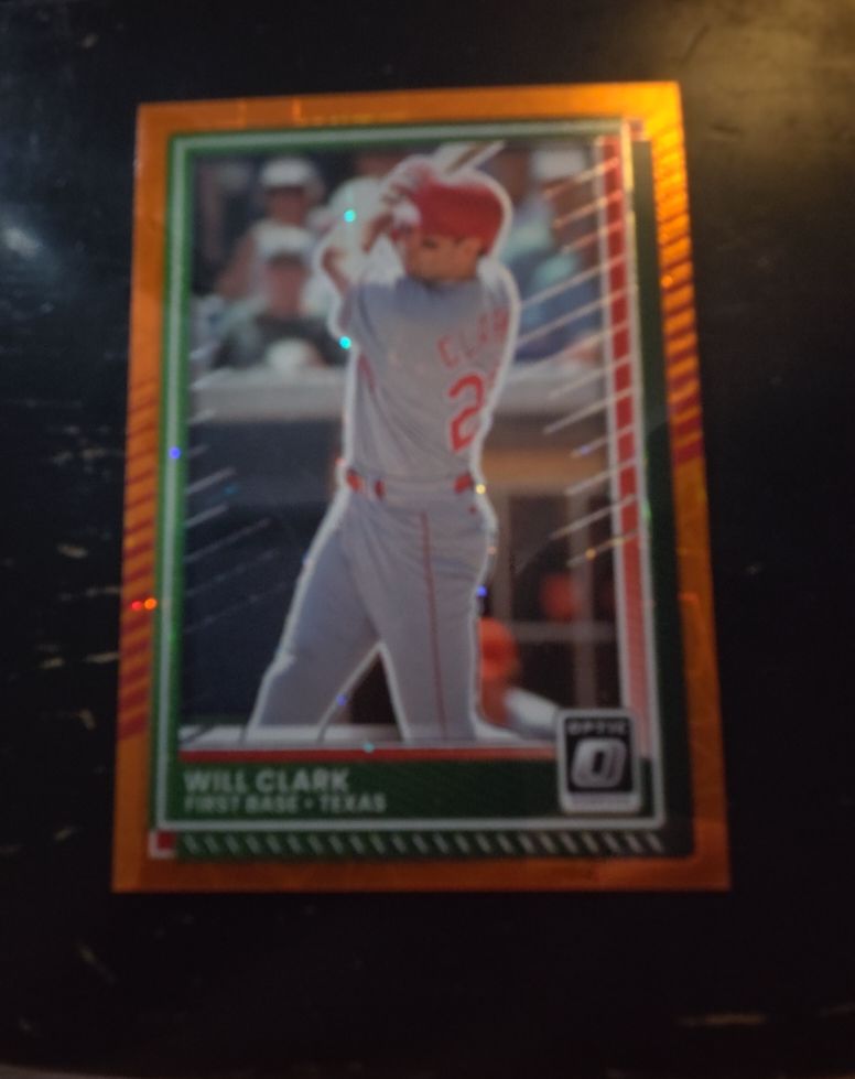 2025 Donruss Optic #64 Will Clark — front