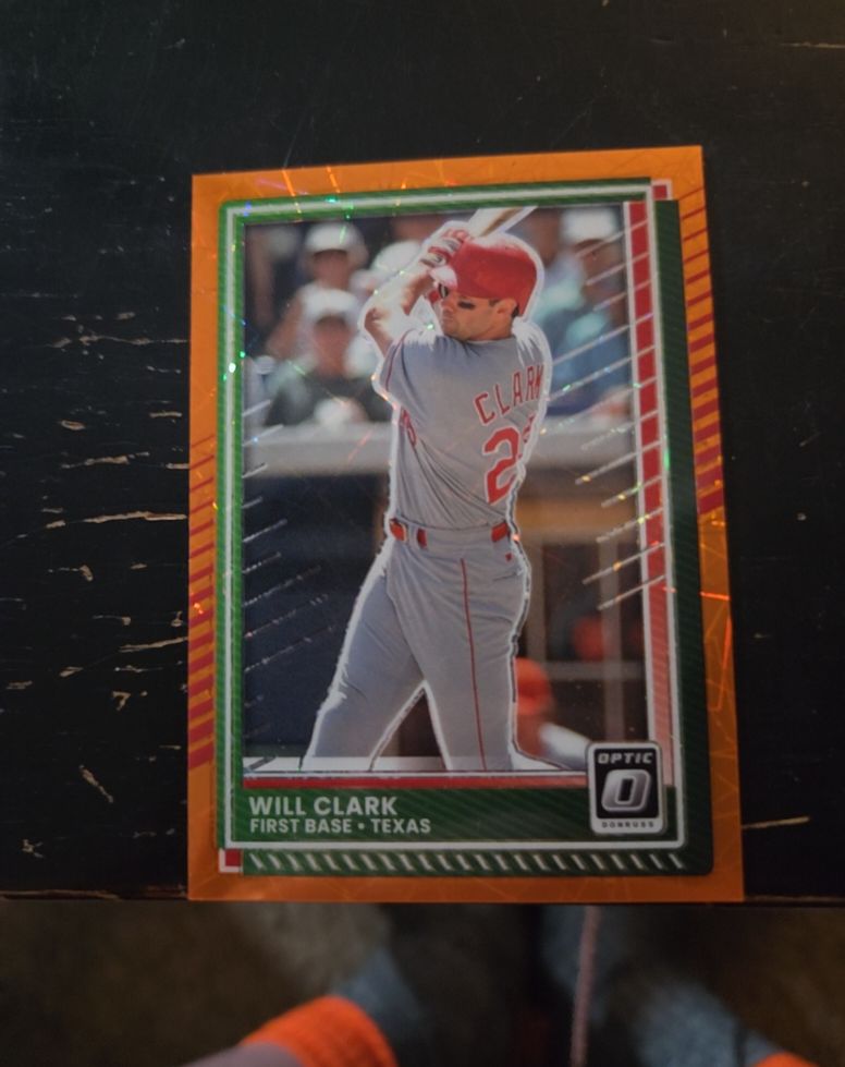 2025 Donruss Optic #64 Will Clark — front