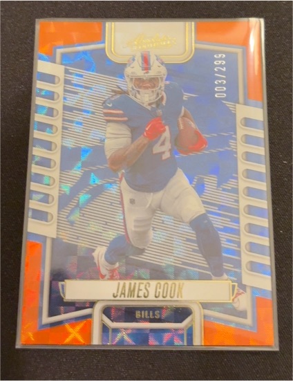 2023 Panini Absolute #003 James Cook — front