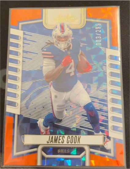 2023 Panini Absolute #41 James Cook — front