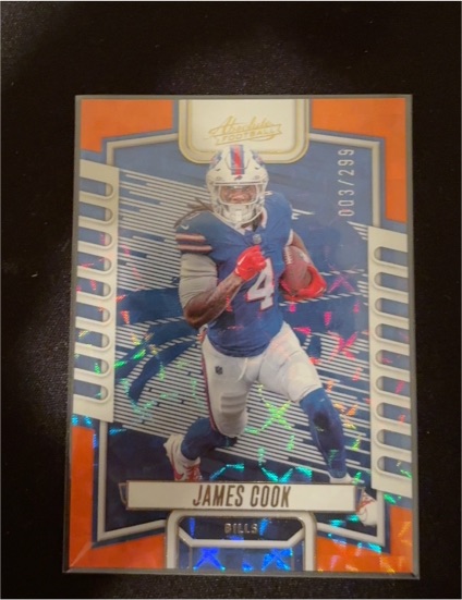 2023 Panini Absolute #41 James Cook — front