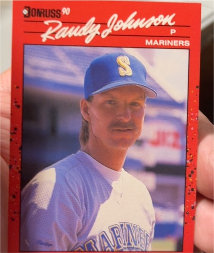 1990 Donruss #379 Randy Johnson — front