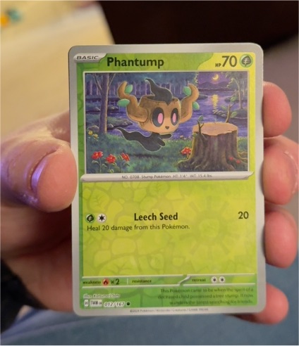 2024 Pokémon TCG SV06: Twilight Masquerade #012 Phantump — front