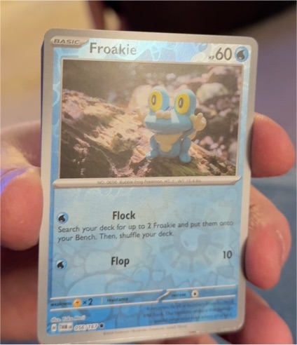 2024 Pokémon Scarlet & Violet #056 Froakie — front