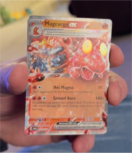 2024 Pokémon #29 Magcargo ex — front