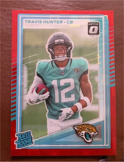 2025 Donruss Optic #301 Travis Hunter — front