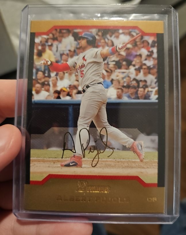 2004 Bowman Gold #100 Albert Pujols — front