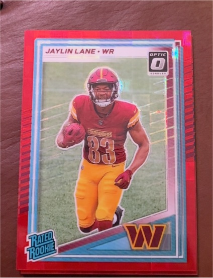 2025 Panini Donruss Optic #335 Jaylin Lane — front