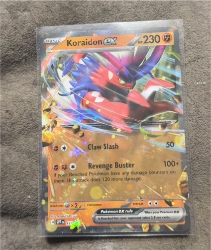2023 Pokémon Scarlet & Violet Black Star Promo #197 Koraidon ex — front