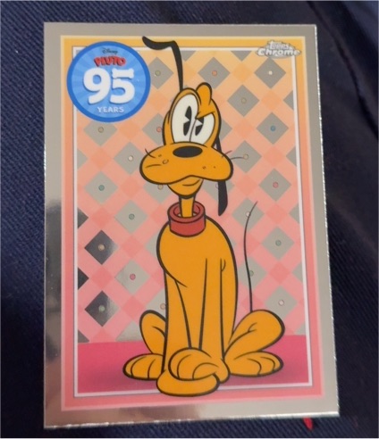 2025 Topps Chrome Disney Pluto 95 Years #PL-6 — front