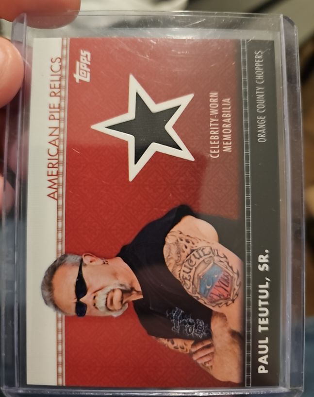 2011 Topps American Pie Relics #APR-13 Paul Teutul Sr. — front
