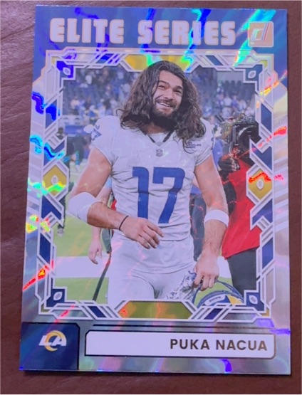 2025 Donruss Elite Series #TES-PNA Puka Nacua — front