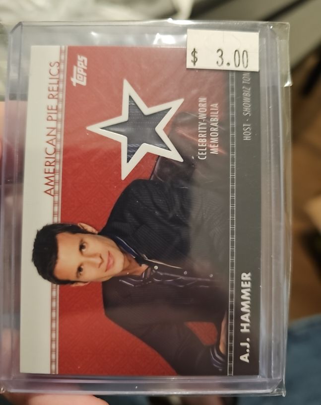 2011 Topps American Pie Relics #APR-2 A.J. Hammer — front