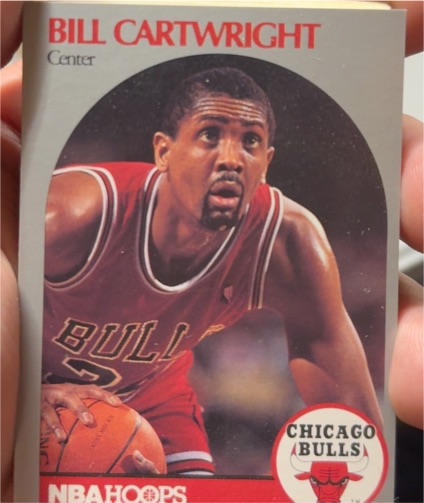 1990-91 Hoops #61 Bill Cartwright — front