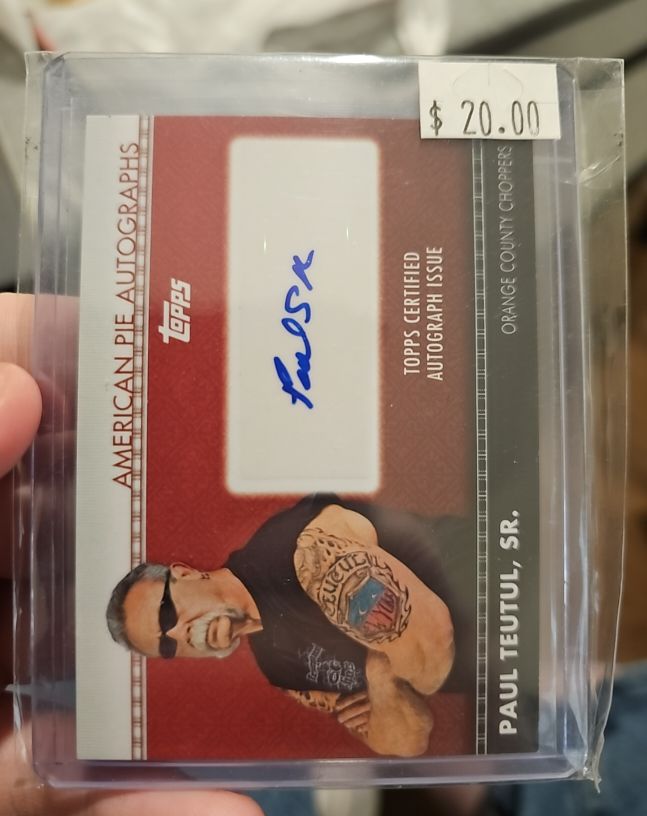 2011 Topps American Pie Autographs #APA-5 Paul Teutul, Sr. — front