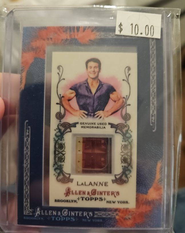 2011 Topps Allen and Ginter Relics #AGR-JLL Jack LaLanne — front
