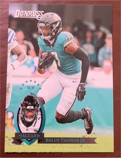 2025 Donruss Retro 1995 #22 Brian Thomas Jr. — front