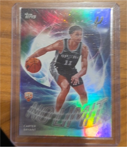 2025-26 Topps No Limit #NL-14 Carter Bryant — front
