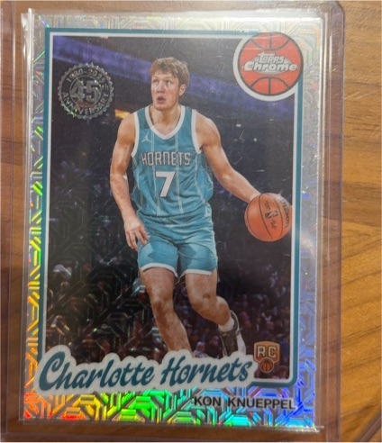 2025-26 Topps Chrome #TC-KK Kon Knueppel — front